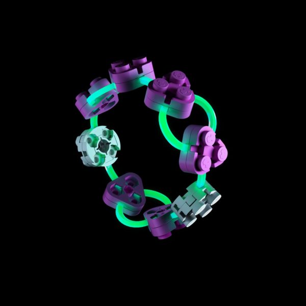 Pink Bracelet Build Glow In The Dark