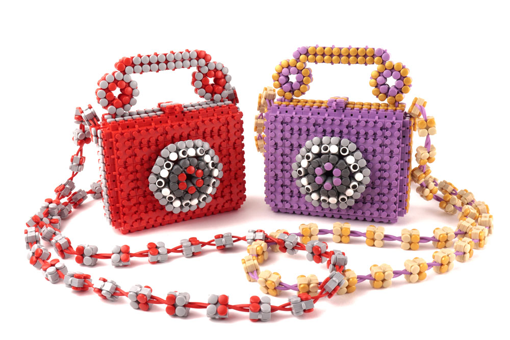 Two cute Flexo Telephone Bags