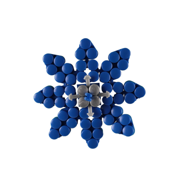 Poinsettia Decoration - Pre-Built - Image 2