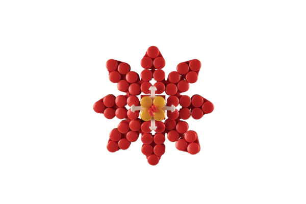 Poinsettia Decoration - Pre-Built